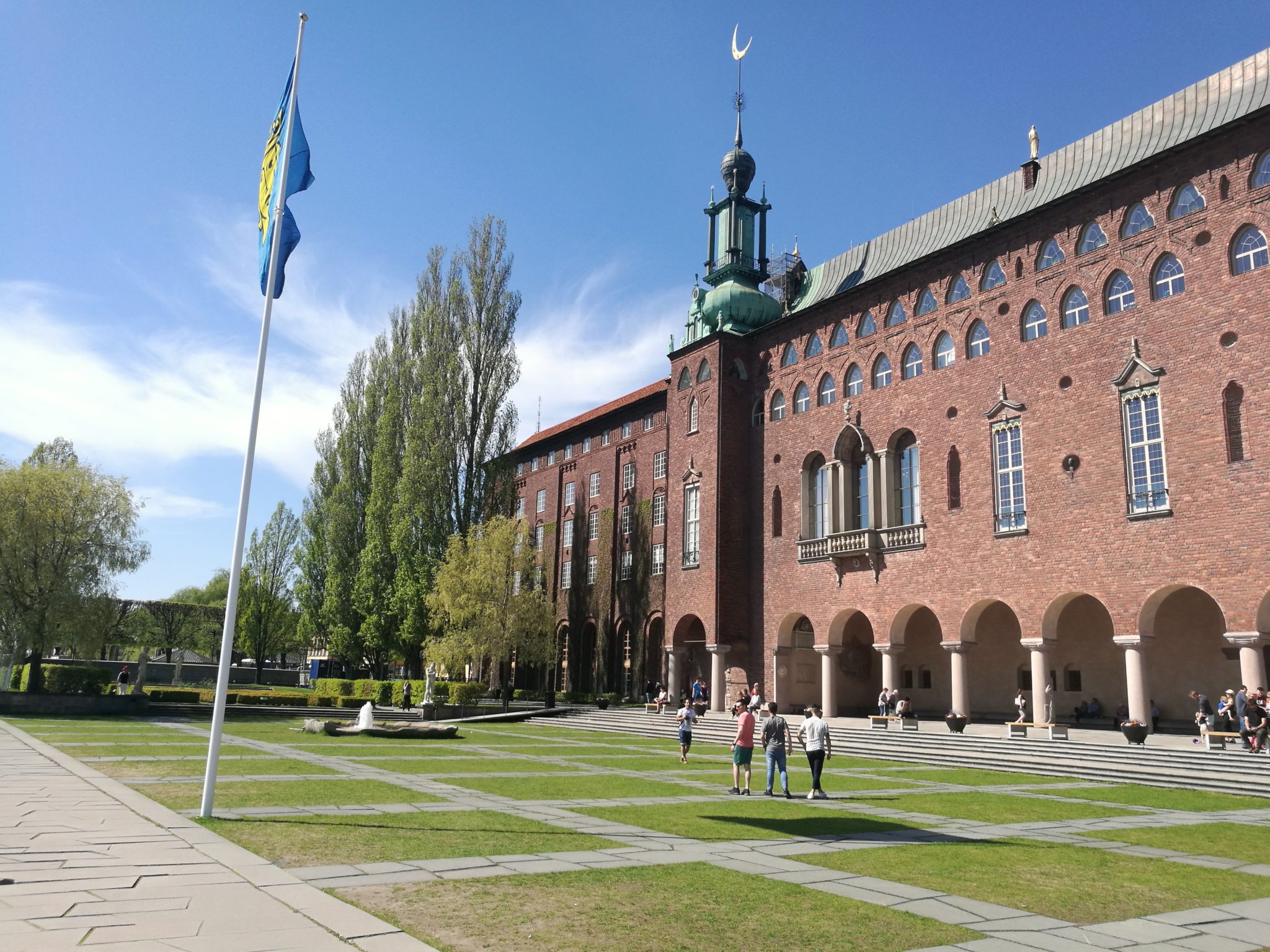 Sztokholm - ratusz miejski (Stadhuset)