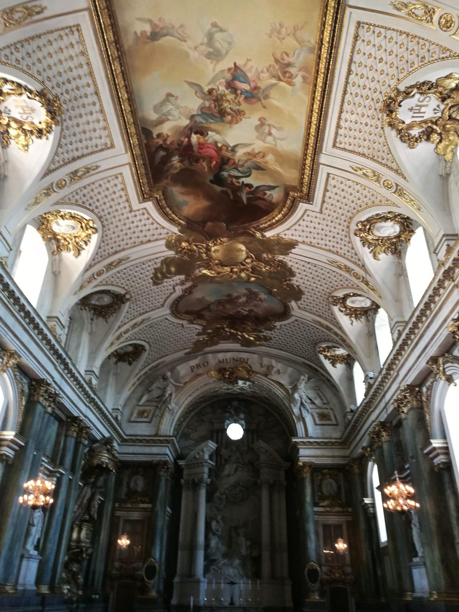 Sztokholm - wnętrze Pałacu Królewskiego (Kungliga Slottet)