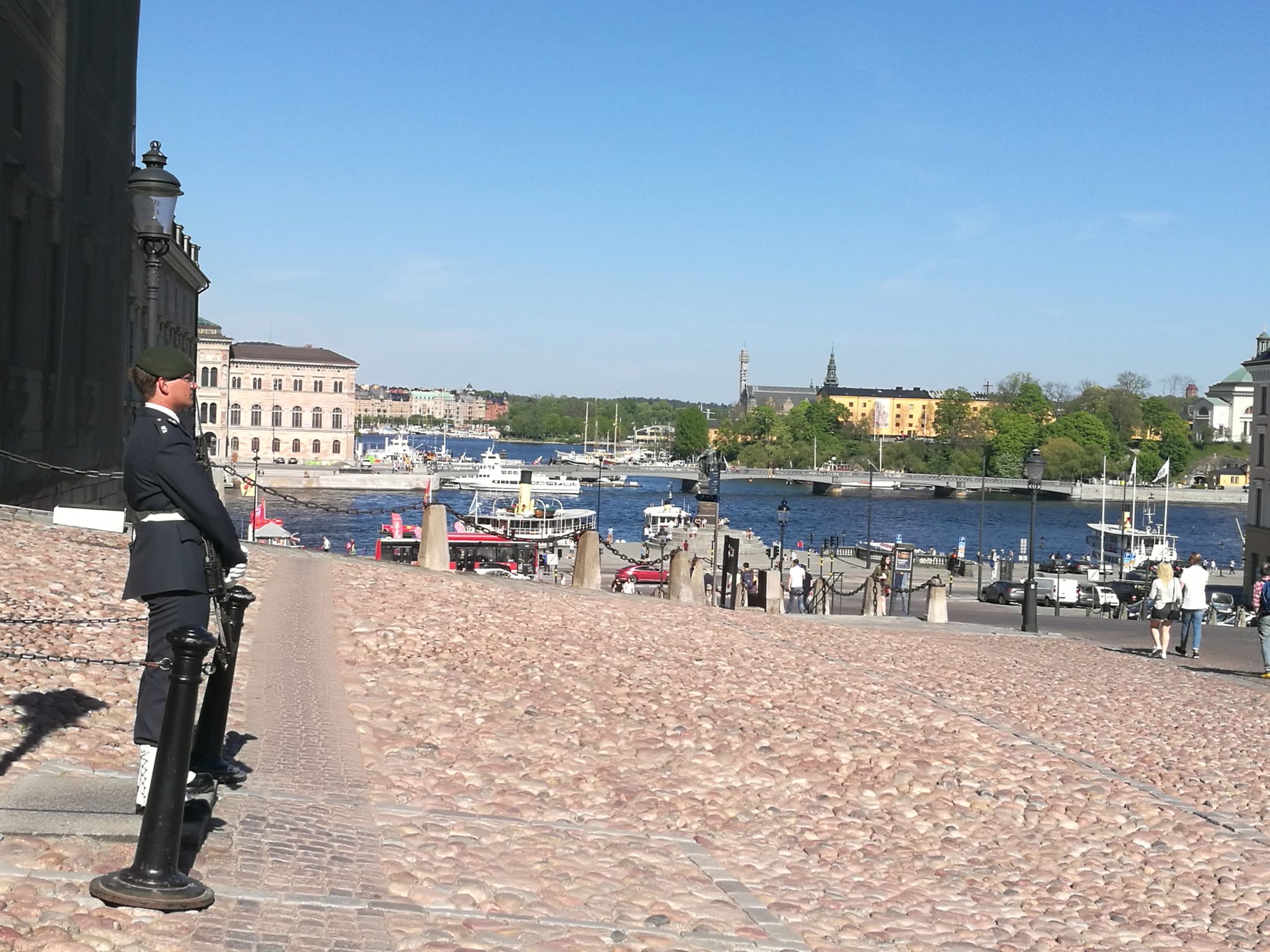 Sztokholm - żołnierze gwardii królewskiej