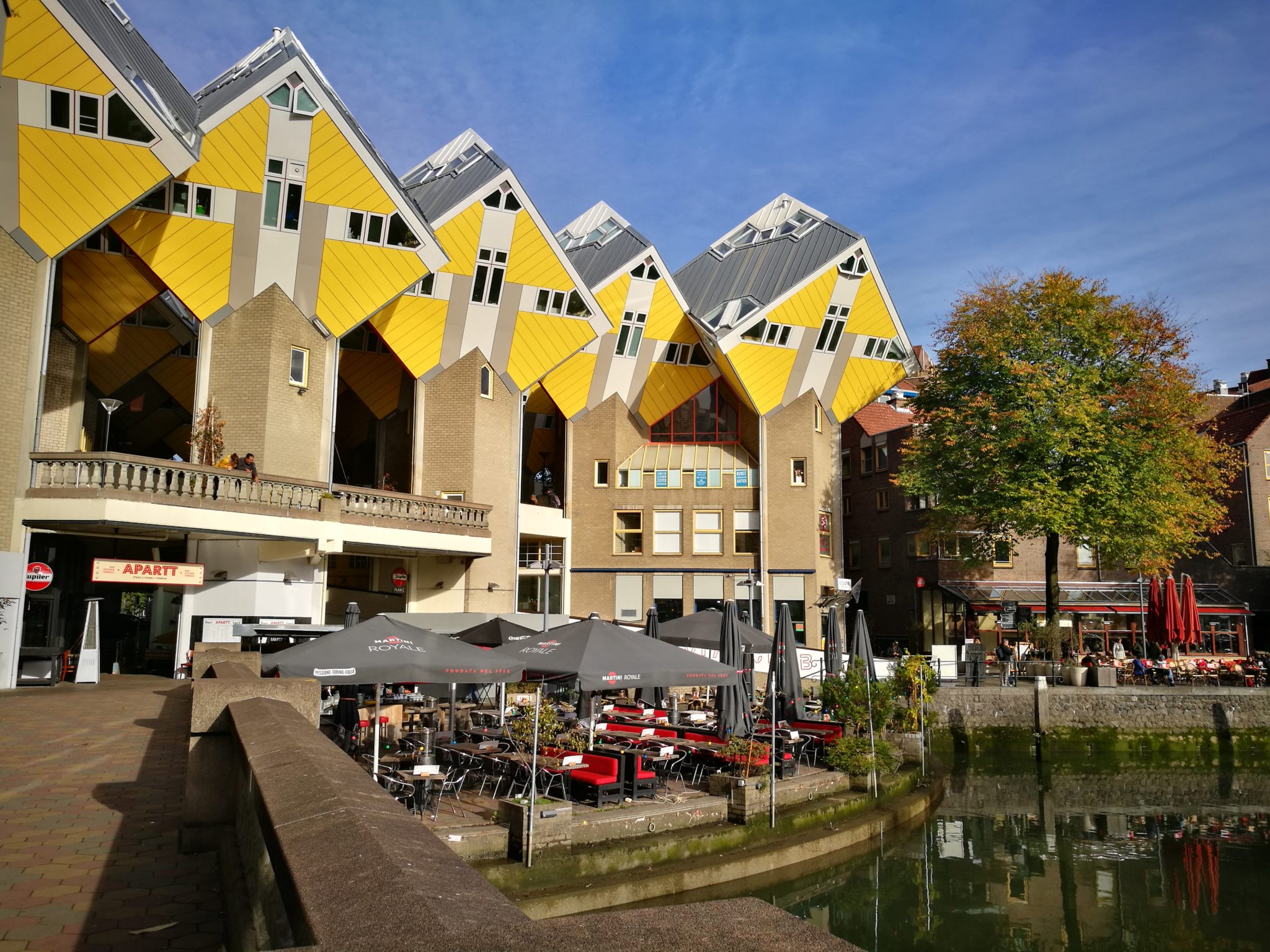Rotterdam - kubistyczne domy